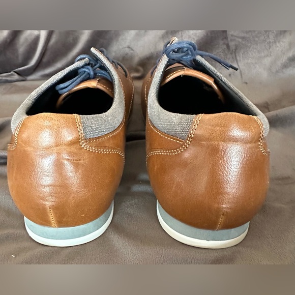 NEW Men’s Public Opinion Cognac Dress Shoes size 13 - Picture 4 of 7